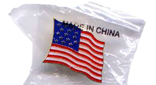 Made in China USA Flag DONE
