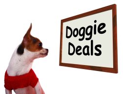 Doggie Deals Flash Sales Sign